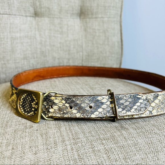 Genuine Rattlesnake skin belt - Picture 2 of 10